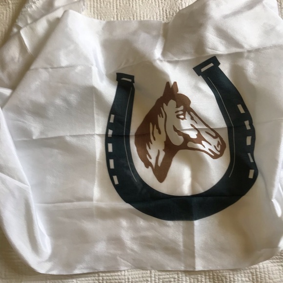 New Mexican Shawl with Horseshoe Logo - Picture 2 of 6